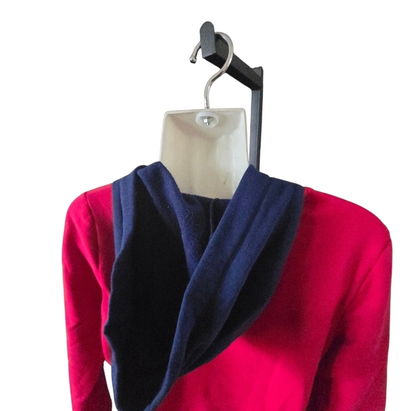 Victoria's Secret PINK Hoodie Sweatshirt Hot Pink Gray Pocket Hooded Top XS - Picture 5 of 6